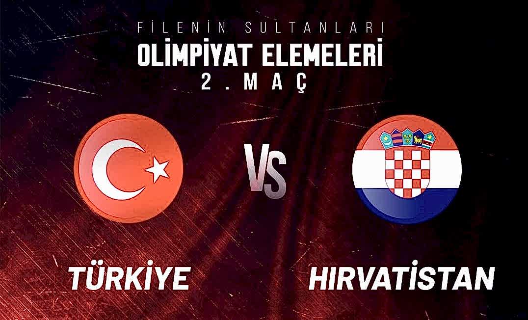 Olimpiyat Elemeleri 2. Maç | Türkiye 3-1 Hırvatistan