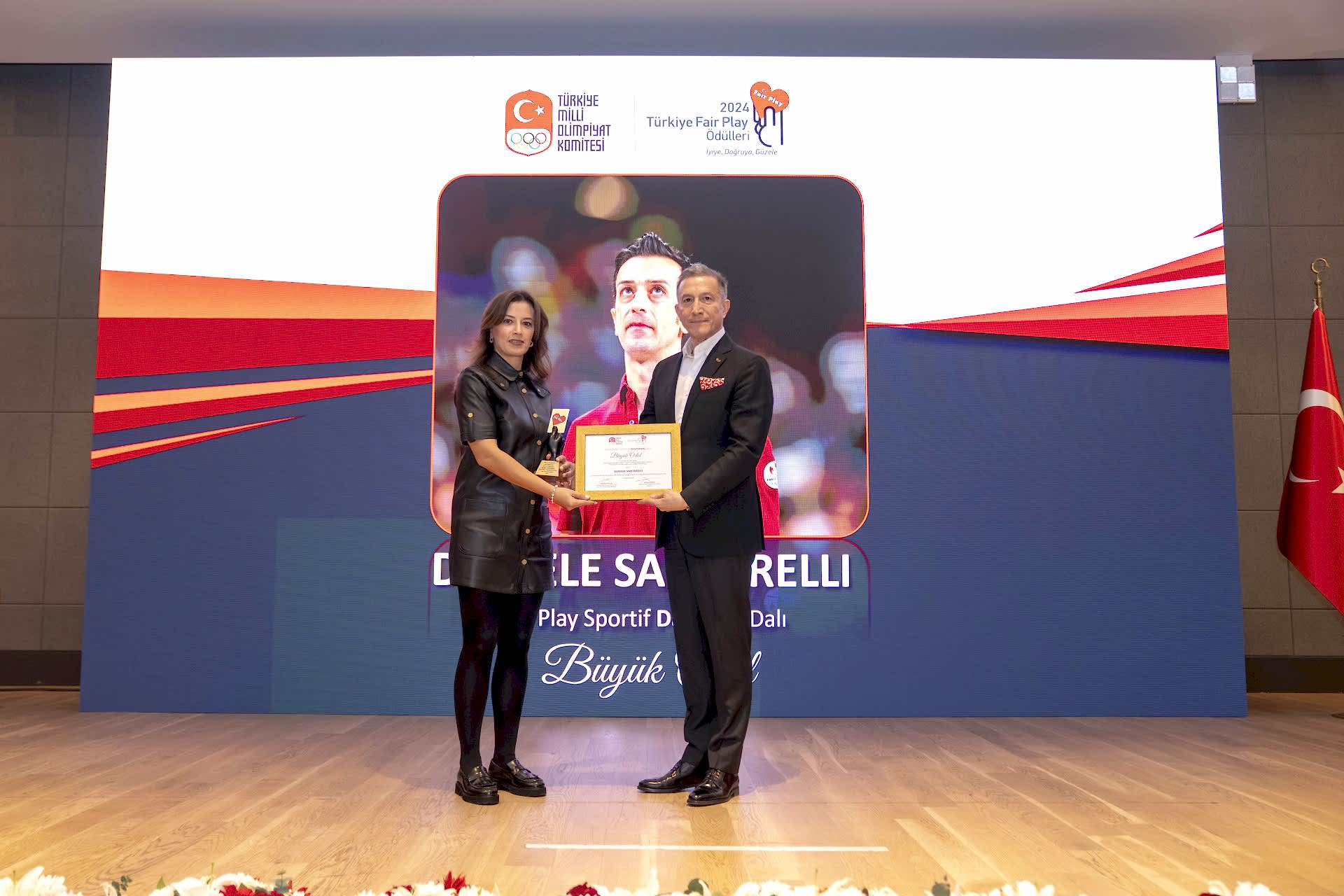 Daniele Santarelli, 2024 Türkiye Fair Play Ödülü'nün Sahibi Oldu
