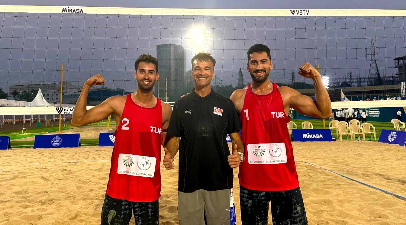Yusuf Özdemir ve Batuhan Kuru, Beach Pro Tour Bhubaneswar Etabı’nda Son 16’da
